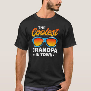 Mens Father's Day Grandpa I The Coolest Grandpa I T-Shirt