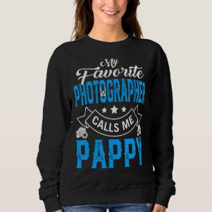 Mens Father's Day My Favourite Photographer Calls Sweatshirt