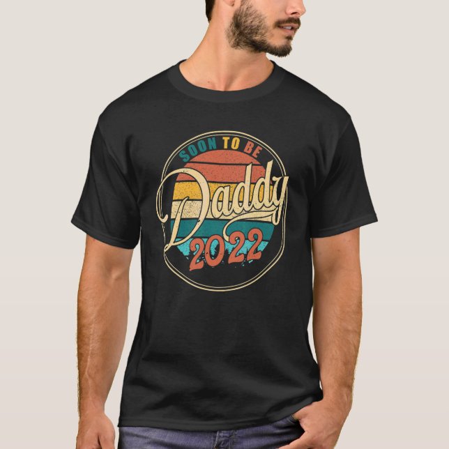 Mens Fathers Day  New Dad Soon To Be Daddy Est 202 T-Shirt (Front)