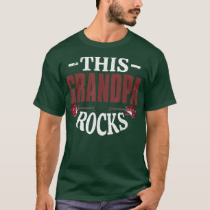 Mens Fathers Day Rock Music Guitarist Grandpa Musi T-Shirt