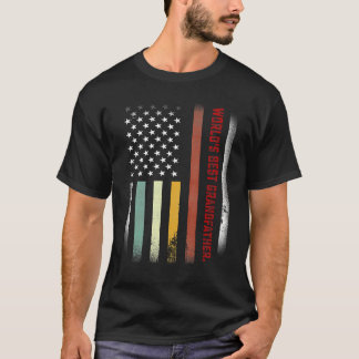 Mens Fathers Day   World's Best Grandfather Ever U T-Shirt