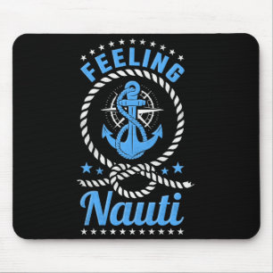 Mens feeling nauti boating performance mouse mat