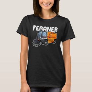 Mens Feganer Road Cleaning Waste Removal Rubbish T-Shirt
