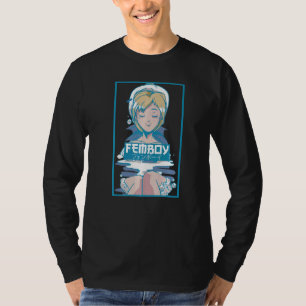 Mens Femboy Vaporwave Aesthetic Femboy T-Shirt