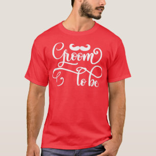 Mens Fiance & Fiancee Matching Proposal Bride ToBe T-Shirt