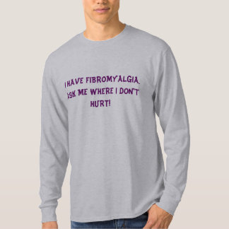Men's Fibromyalgia Tee Shirt