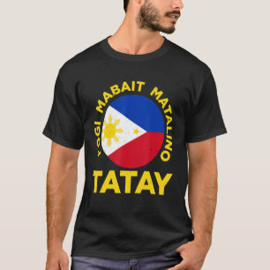 Mens Filipino Proud Filipino Residents Pinoy Pinay T-Shirt