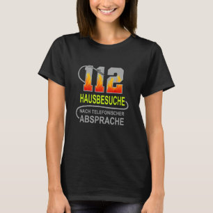Mens Fire Brigade Motif for Firefighters and the F T-Shirt