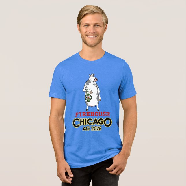 Men's Firehouse at Chicago Daisy Tee (Front Full)