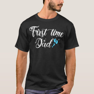 Mens First Time Dad Cute Pregnancy Fatherhood Pres T-Shirt
