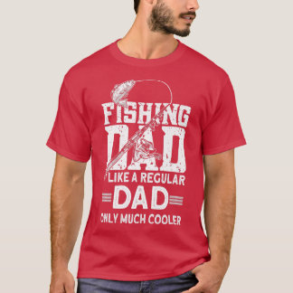 Mens Fishing DadFishing Fisherman Angler 2535  T-Shirt