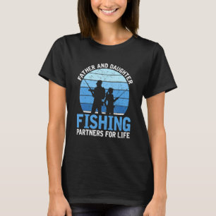 Mens Fishing Matching Father Daughter Fishing Pa T-Shirt
