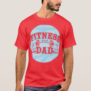 Mens Fitness Dad Graphic Gym Training Sports Fitne T-Shirt