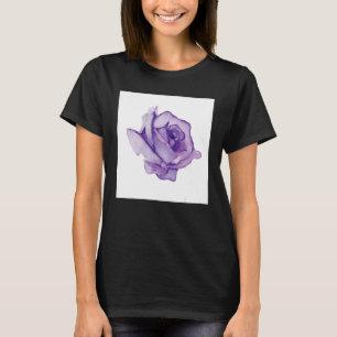 Mens flower blossom watercolor floral T-Shirt