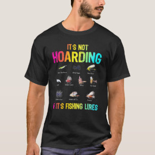 Mens Fly Fishing Flies Lures Fisherman Outdoor Gea T-Shirt