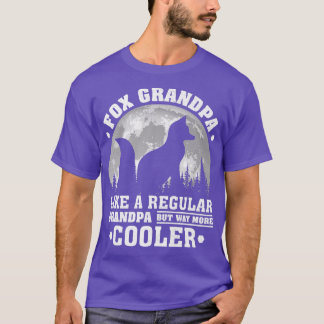 Mens Fo Grandpa Funny Moon Vintage Fo Fathers Day T-Shirt