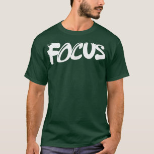 Mens FOCUS Gym Fitness Workout Bodybuilding Motiva T-Shirt