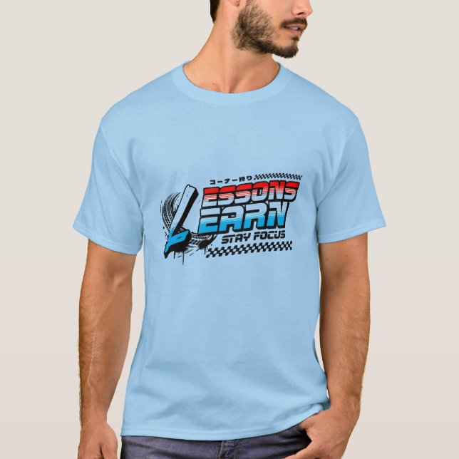 MEN'S FOCUS LESSONS LEARN BASIC T SHIRT (Front)