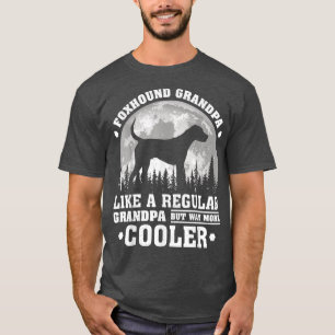 Mens Fohound Grandpa Funny Moon Vintage Fohound Do T-Shirt