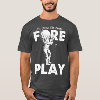 Mens Foreplay Innuendo Funny Golf Adult Humour  T-Shirt