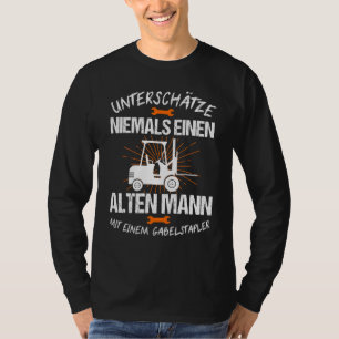 Mens Forklift Driver Forklift Truck Warehouse T-Shirt