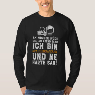 Mens Forklift Driver Warehouse Logistics Idea T-Shirt