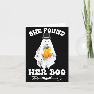 Mens Found Boo Found Boo Funny Couples Halloween Card