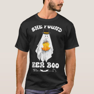 Mens Found Boo Found Boo Funny Couples Halloween T-Shirt