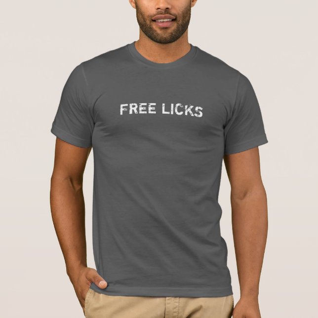 Men's Free Licks T-Shirt (Front)