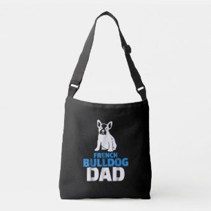Mens French Bulldog Dad Crossbody Bag