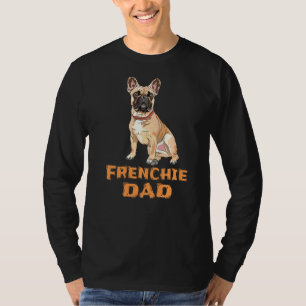 Mens Frenchie Daddy French Bulldog Dog Dad 1 T-Shirt