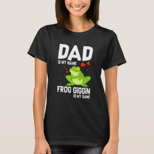 Mens Frog Catching For Bullfrog Hunter and Frog Ca T-Shirt
