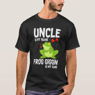 Mens Frog Catching For Bullfrog Hunter and Frog Ca T-Shirt