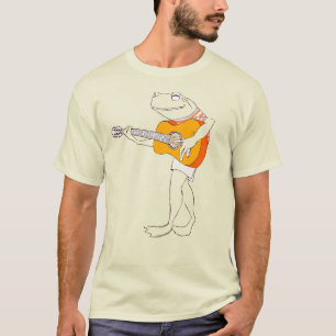 Men's Frog Guitar Strummer Graphic T-Shirt