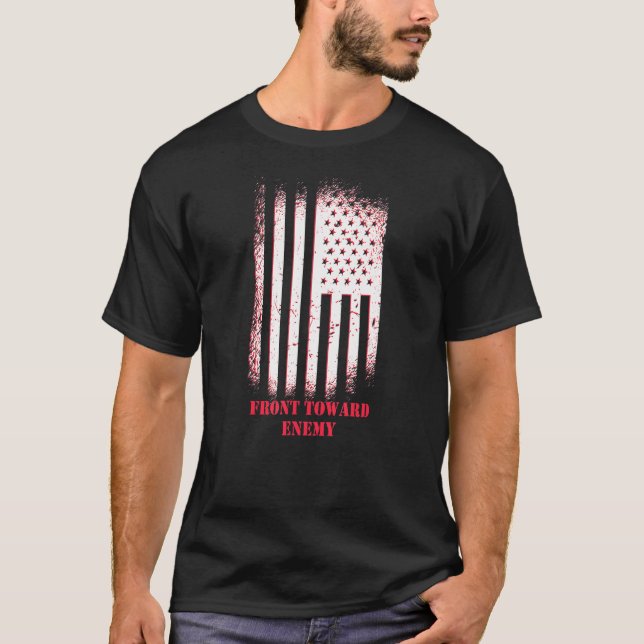 Mens Front Towards Enemy 3 T-Shirt (Front)