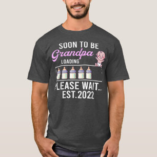Mens Fun Grandad , Pregnancy Announcement Soon To T-Shirt