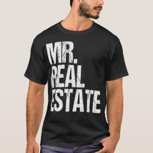 Mens Fun Real Estate Agent Broker Investor Residen T-Shirt
