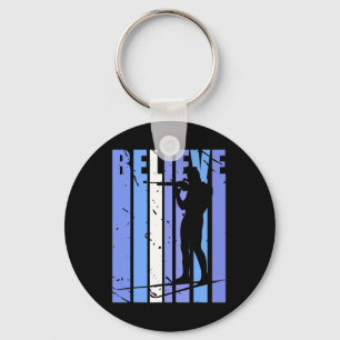 Mens Funky Mens Shooting Gun Biathlon Target Ski S Key Ring