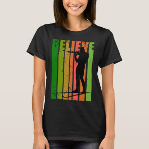 Mens Funky Mens Shooting Gun Biathlon Target Sprin T-Shirt
