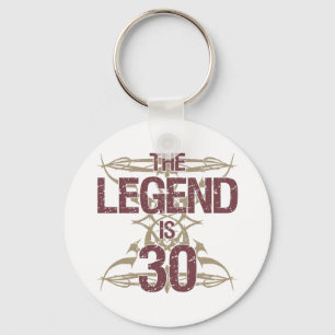 Men's Funny 30th Birthday Key Ring