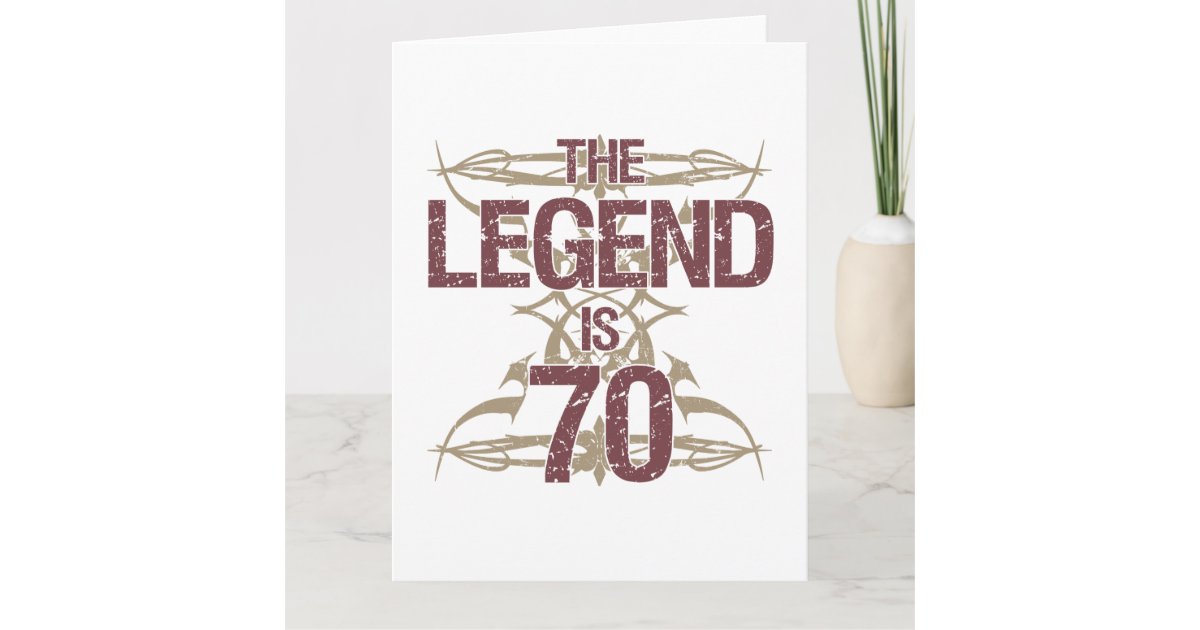Men's Funny 70th Birthday Card | Zazzle.co.uk