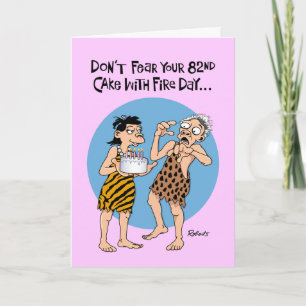 Men's Funny 82nd Birthday Card