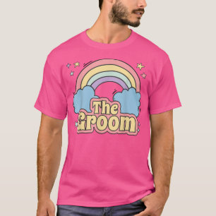 Mens Funny Bachelor Party Group Set The Groom T-Shirt