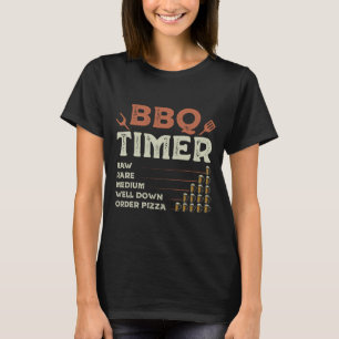 Mens funny bbq grill chef grilling master barbecue T-Shirt