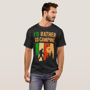 Mens funny camping T-Shirt