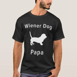 Mens Funny Dachshund Dad For Men Who Love Their D T-Shirt