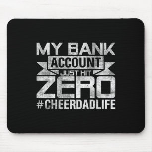 Mens Funny Dad Jokes My Nk Account Just Hit Zero C Mouse Mat