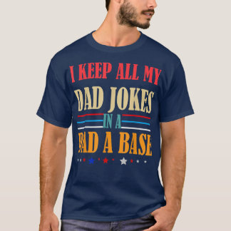 Mens Funny dad jokes quote, jokes design cool fath T-Shirt