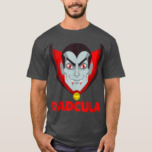 Mens Funny Dadcula Halloween Costume, Men and Dads T-Shirt
