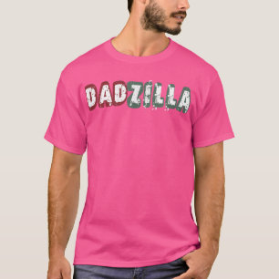 Mens FUNNY DADZILLA Father's Day Granddad Birthda T-Shirt